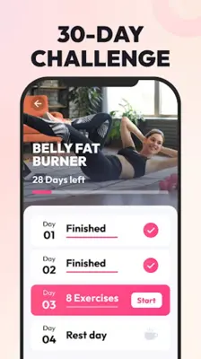 Weight Loss for Women Workout android App screenshot 4